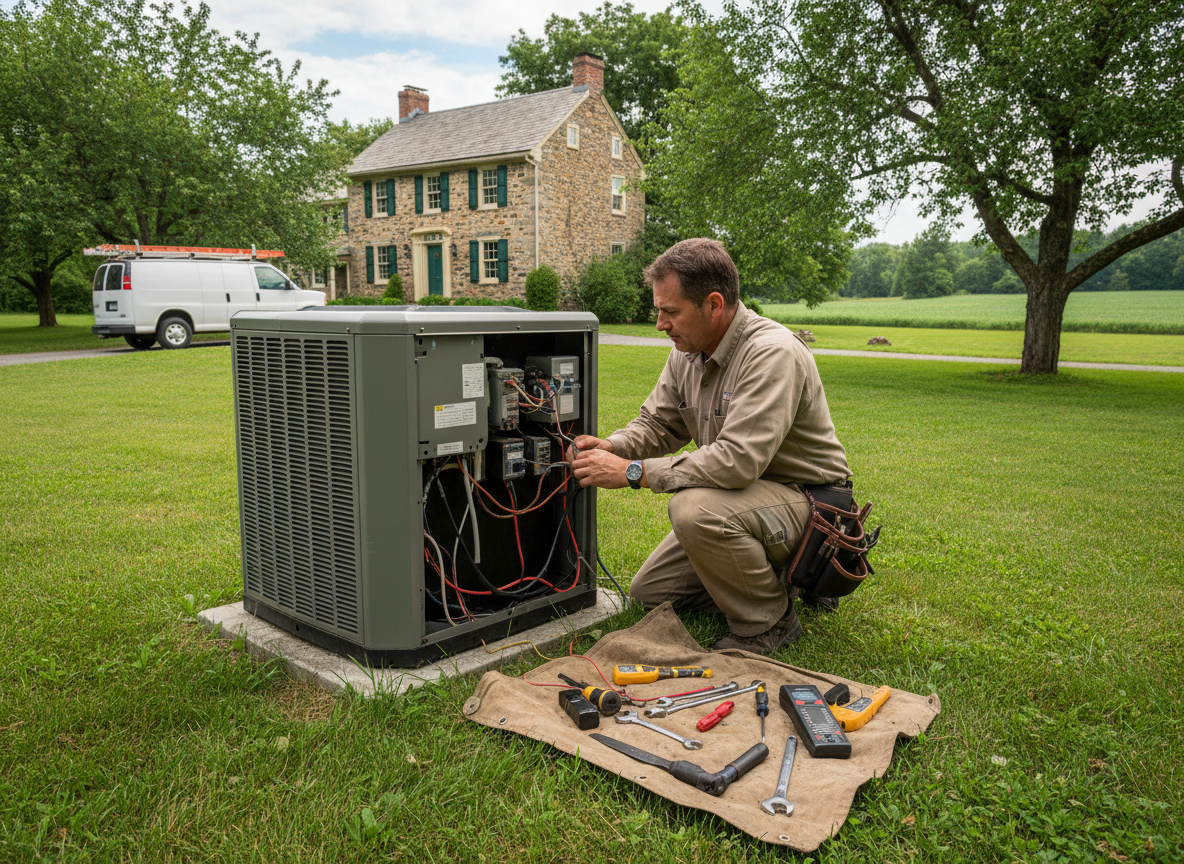 AC Repair in Plumsteadville, PA